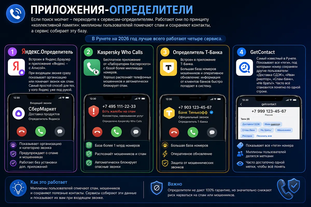 Приложения-определители